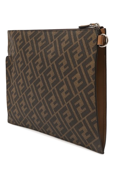 Футляр для документов fendi diagonal FENDI коричневого цвета по цене 87550 руб., арт. 7N0110 AJF8, фото 4 Футляр для документов fendi diagonal FENDI, арт. 7N0110 AJF8, фото 4