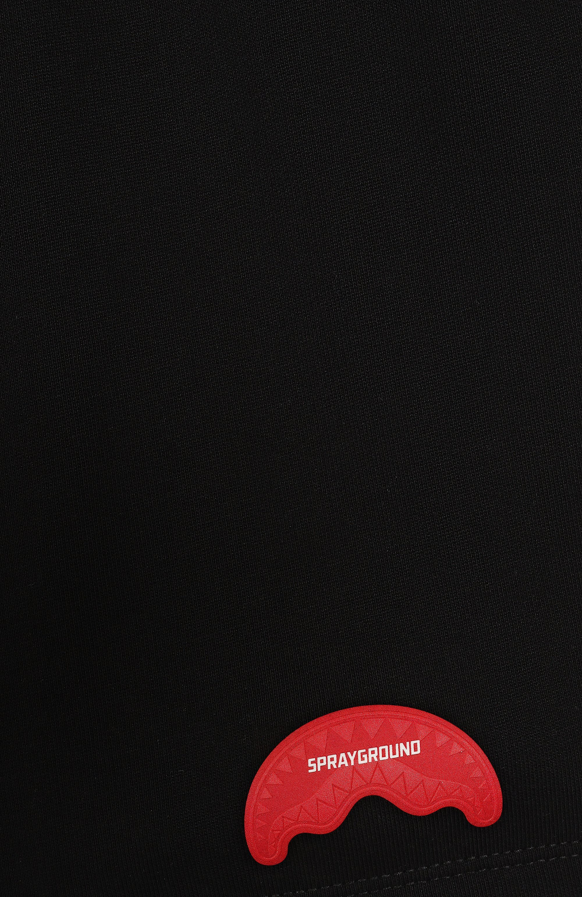Хлопковые шорты SPRAYGROUND черного цвета по цене 12450 руб., арт. SPY1286EBLK, фото 3 Хлопковые шорты SPRAYGROUND, арт. SPY1286EBLK, фото 3