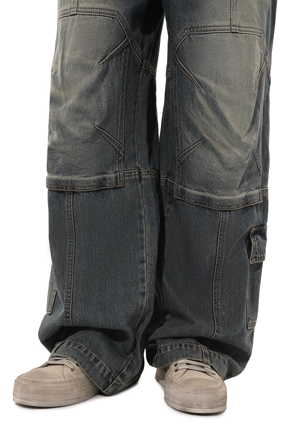 Замшевые кеды gert ANN DEMEULEMEESTER, арт. C000-M-N03-LT147-001, фото 3