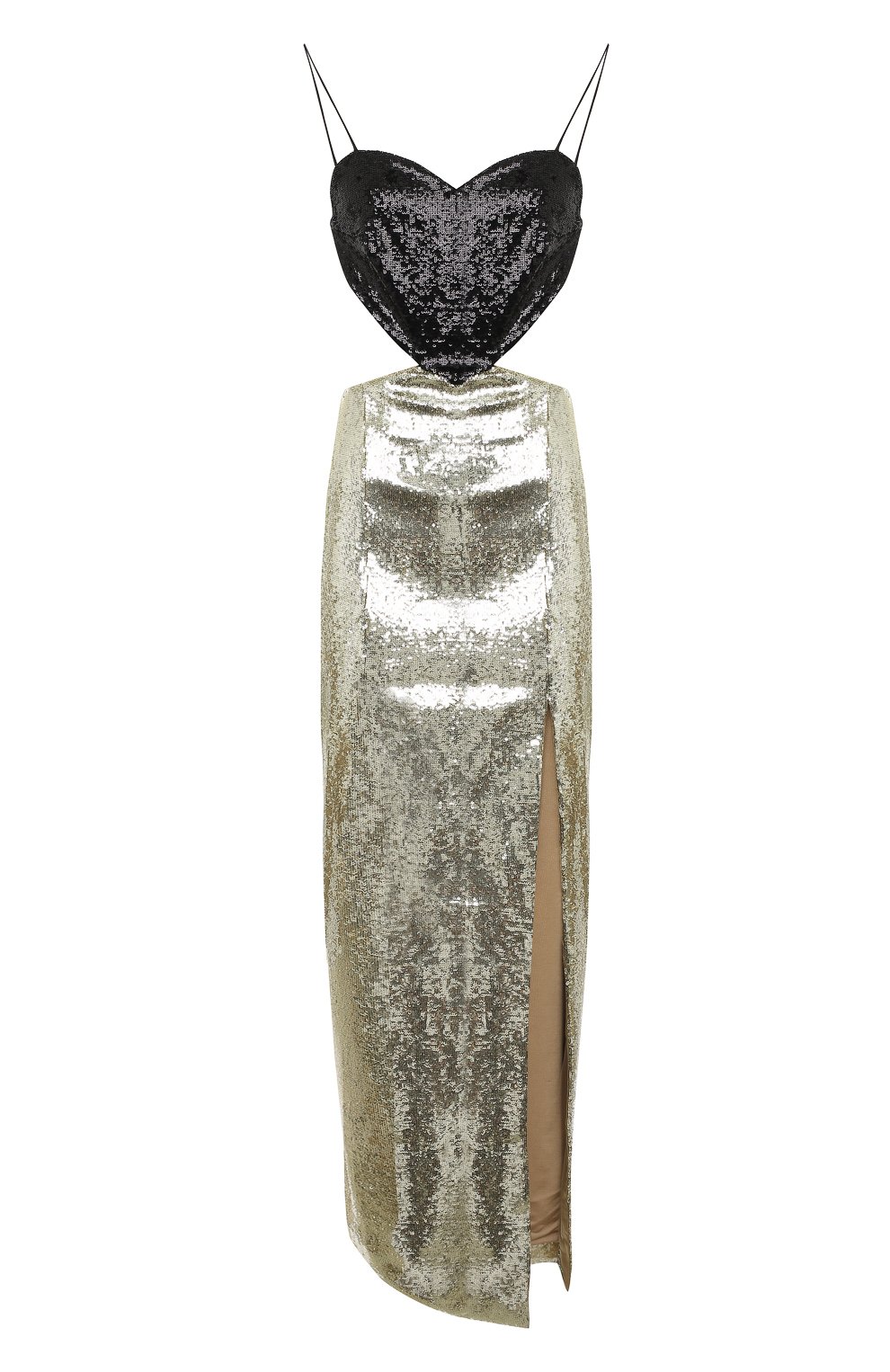 Платье с пайетками KALMANOVICH разноцветного цвета по цене 39000 руб., арт. SS23K06, фото 1 Платье с пайетками KALMANOVICH, арт. SS23K06, фото 1