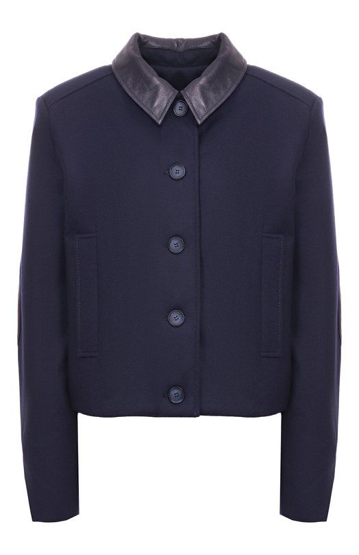 Шерстяная куртка Borne Bourgeois SW-WC-BO-6010 Синий SW-WC-BO-6010