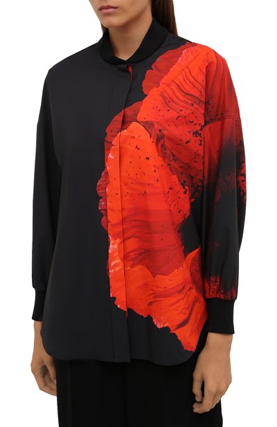 Хлопковая рубашка ALEXANDER MCQUEEN, арт. 679604/QZAEE, фото 3