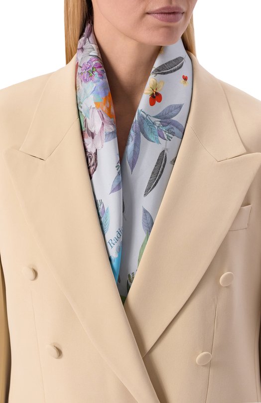 Шелковый платок In vogue Radical Chic 202641.07.02 Голубой  202641.07.02 Фото 2