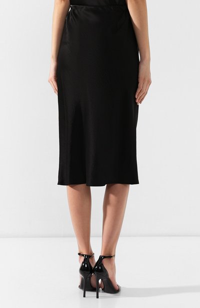 Юбка-миди ALEXANDERWANG.T черного цвета по цене 22250 руб., арт. 4W195004, фото 4 Юбка-миди ALEXANDERWANG.T, арт. 4W195004, фото 4