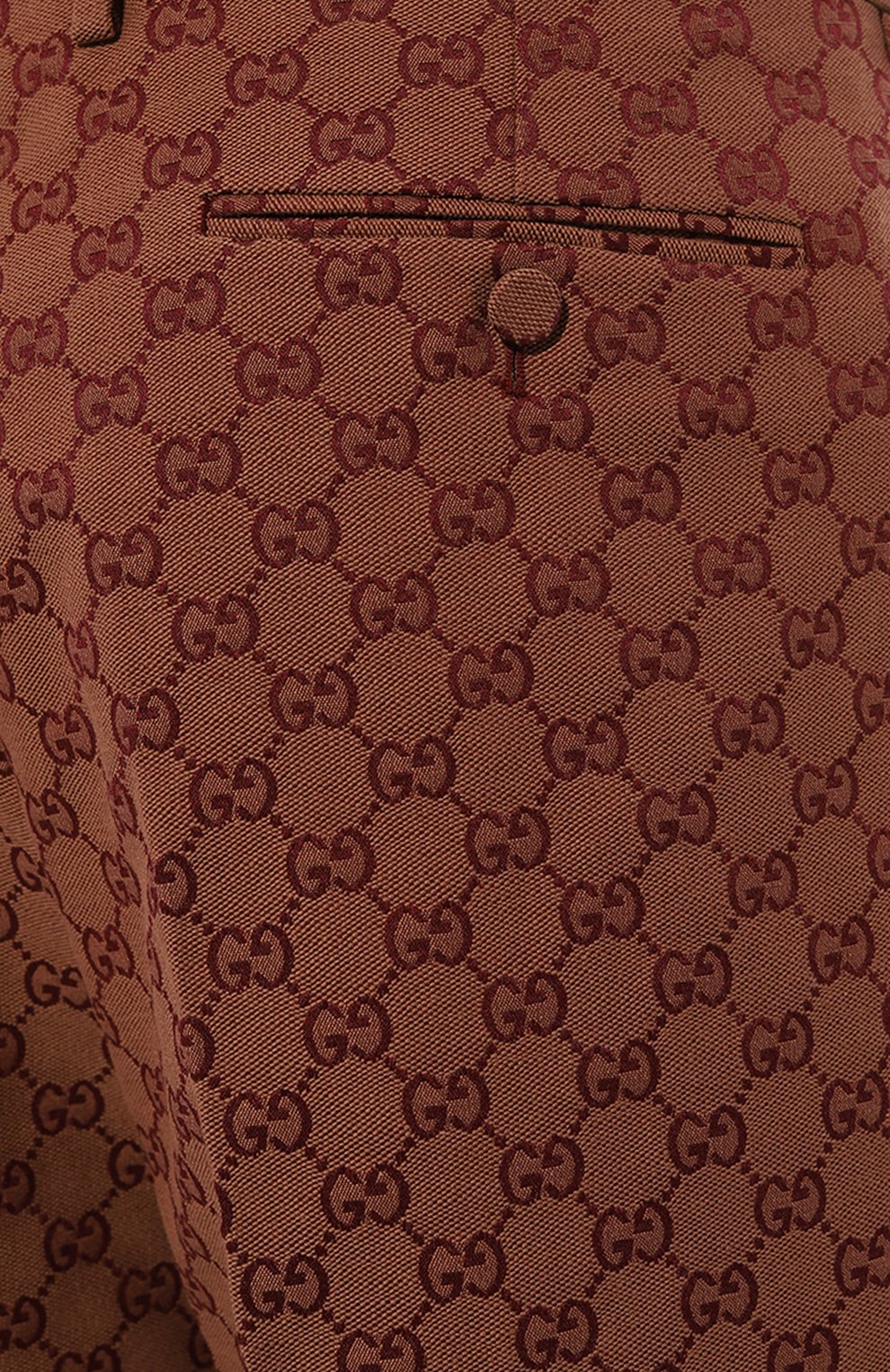 Хлопковые брюки GUCCI, арт. 572439 ZKU09, фото 5