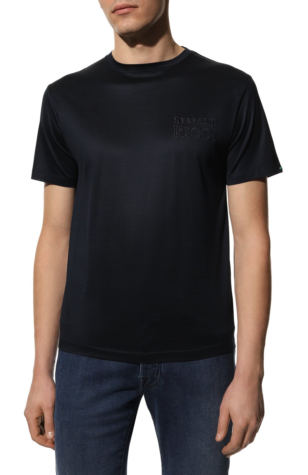 Хлопковая футболка STEFANO RICCI, арт. MNH3102250/TE0001, фото 3