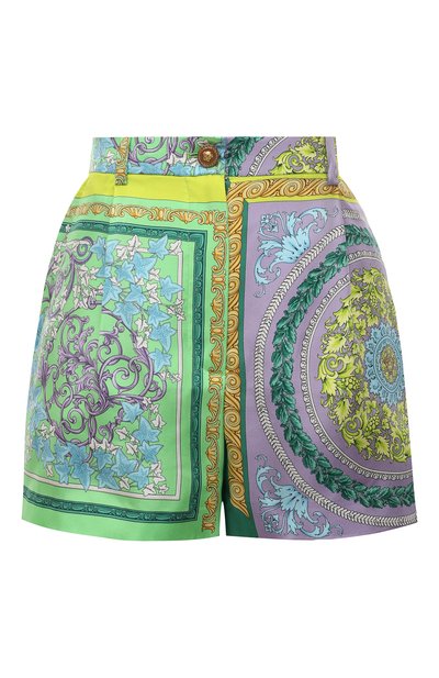 Женские шелковые шорты VERSACE, арт. A85704/1F00385