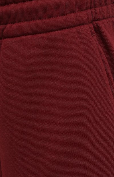 Хлопковые брюки DRIES VAN NOTEN бордового цвета по цене 29100 руб., арт. 212-011112-3608, фото 5 Хлопковые брюки DRIES VAN NOTEN, арт. 212-011112-3608, фото 5