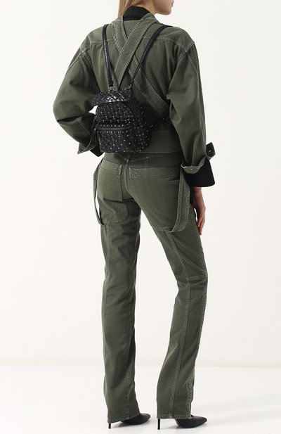 Рюкзак rockstud spike mini VALENTINO черного цвета по цене 257000 руб., арт. PW0B0B63/ARD, фото 2 Рюкзак rockstud spike mini VALENTINO, арт. PW0B0B63/ARD, фото 2