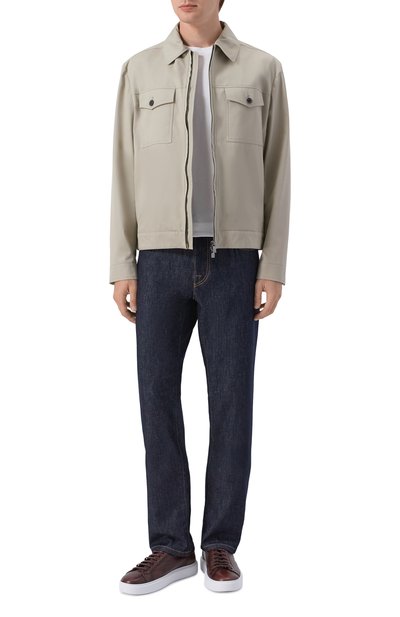 Мужская хлопковый лонгслив CORNELIANI, арт. 28G570/2A25022