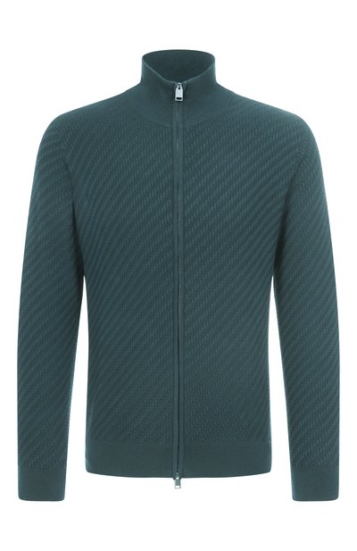 Мужской кардиган из хлопка и шелка BRIONI, арт. UMT20L/PAK22