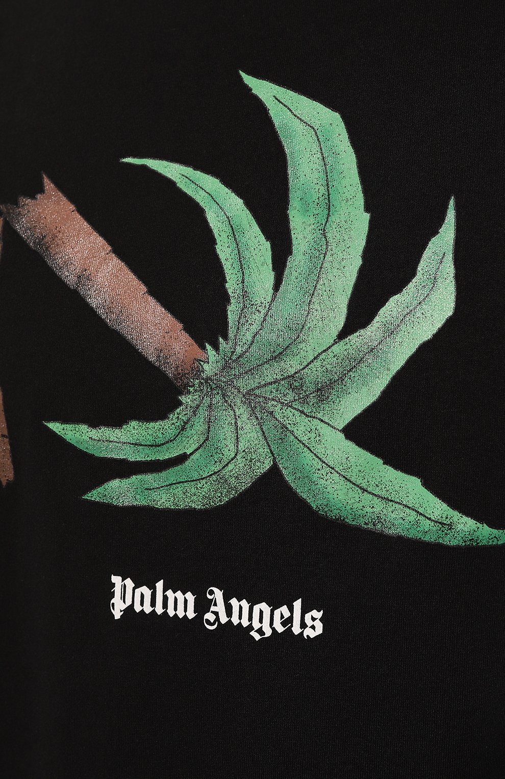 Хлопковая футболка PALM ANGELS, арт. PMAA001C99JER0131055, фото 5