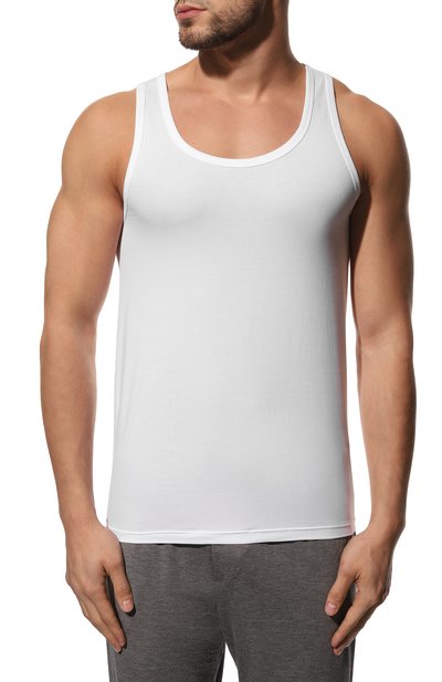 Хлопковая майка HANRO, арт. 073087., фото 3