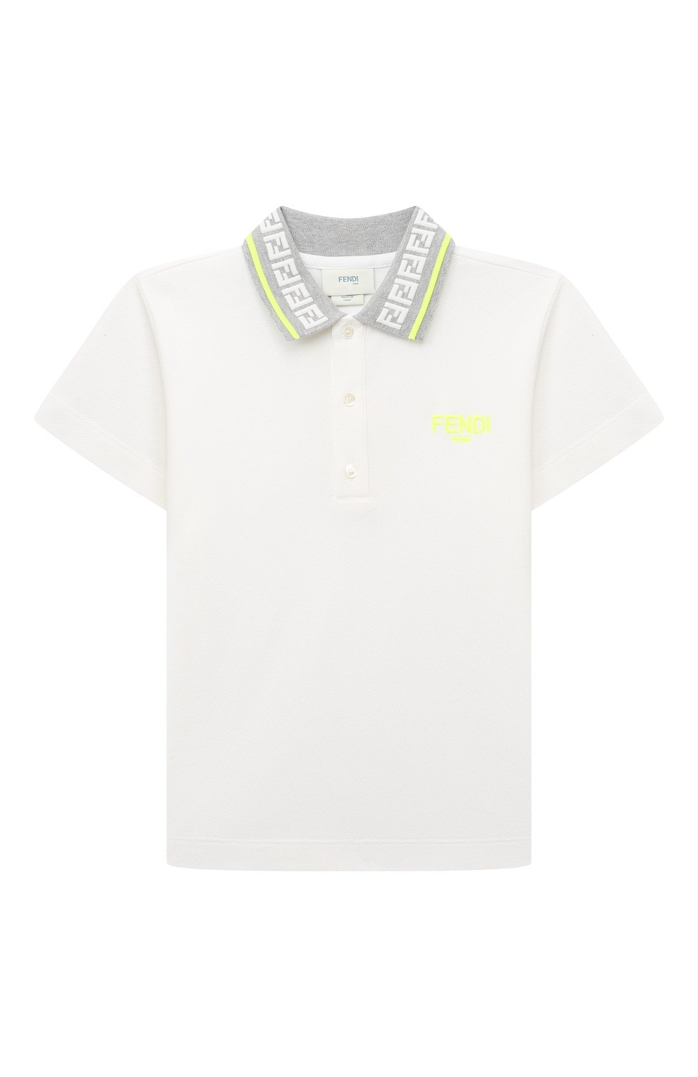 Хлопковое поло FENDI, арт. JMI432/AVP/8A-12+, фото 1