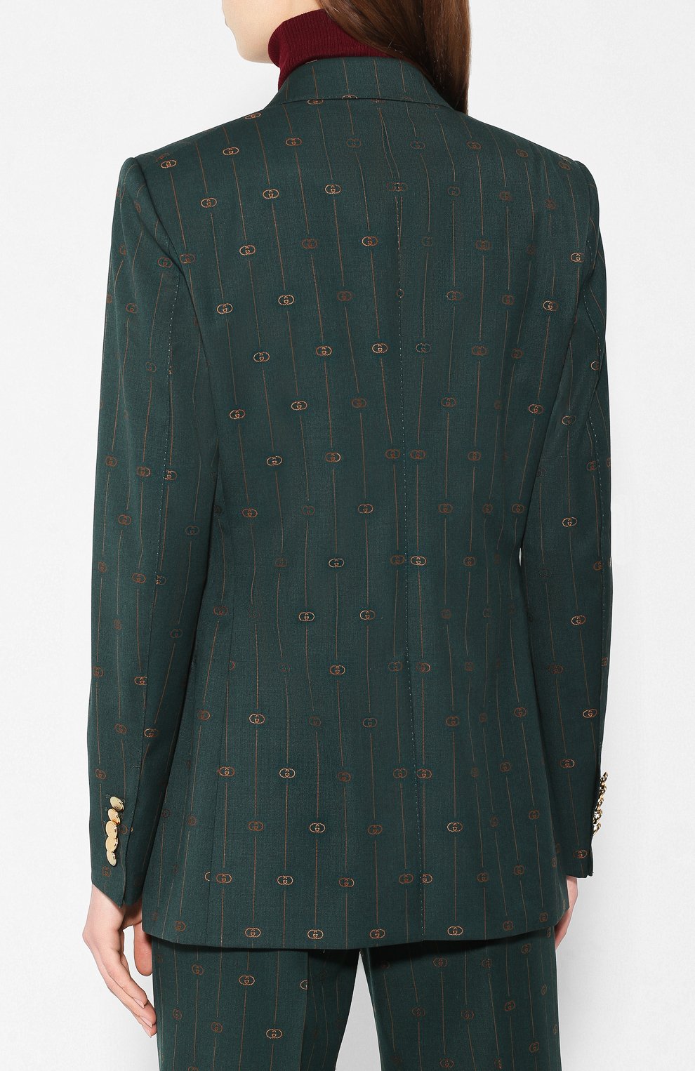 Шерстяной жакет GUCCI, арт. 580979/ZABJ0, фото 4