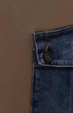 Мужские хлопковые брюки-карго DOLCE & GABBANA бежевого цвета, арт. GWTUEZ/GEM25 | Фото 5 (Силуэт М (брюки): Карго; Длина (брюки, джинсы): Стандартные; Случай: Повседневный; Материал сплава: Проставлено; Материал внешний: Хлопок; Драгоценные камни: Проставлено; Стили: Кэжу�эл)