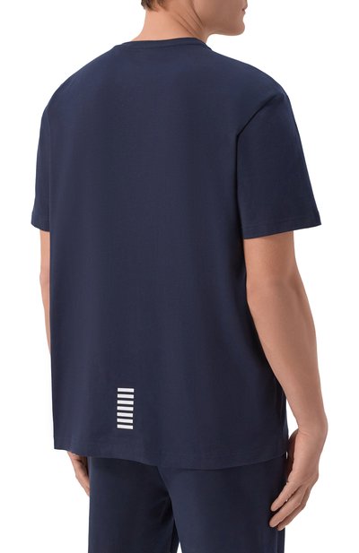 Хлопковая футболка EA7, арт. 8NPT27/PJVQZ, фото 4