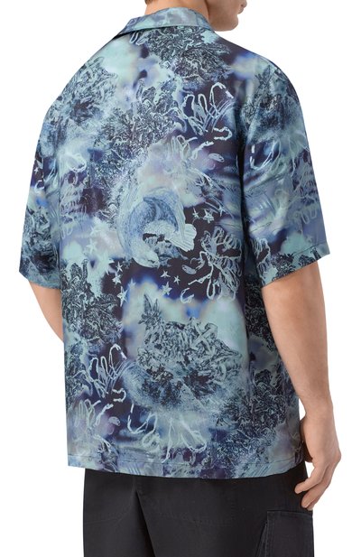 Рубашка из вискозы OFF-WHITE, арт. 0MGG01FS26FAB00B, фото 4