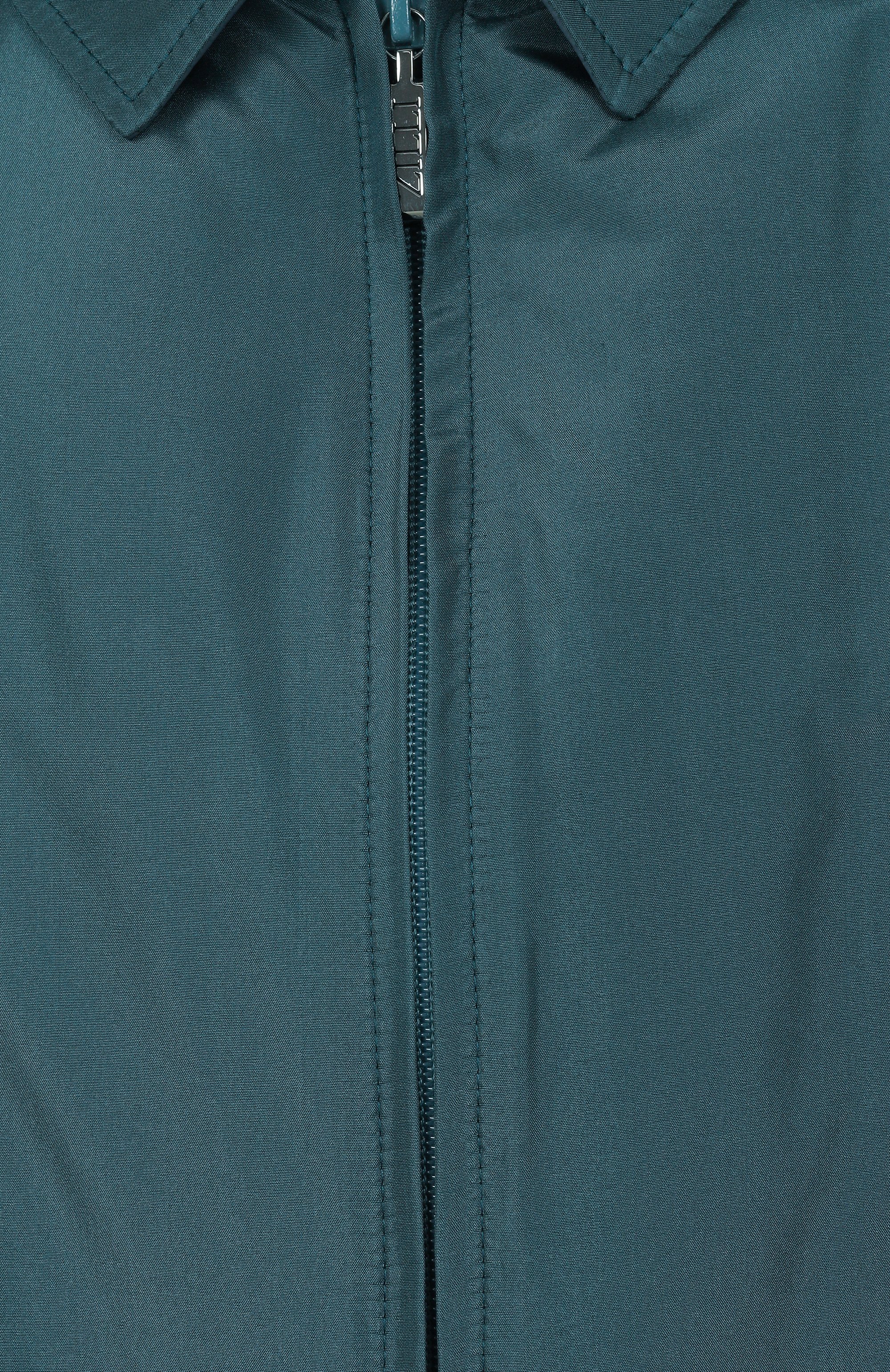 Шелковый бомбер ZILLI бирюзового цвета по цене 791500 руб., арт. AFAXH1M0619VFRI00/62+, фото 5 Шелковый бомбер ZILLI, арт. AFAXH1M0619VFRI00/62+, фото 5