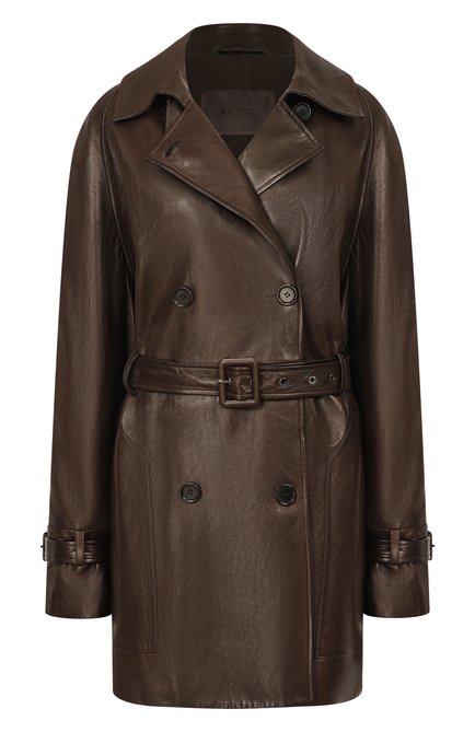 Женский кожаный тренч MVST, арт. ZBKB-Y139-4/Z2764-1