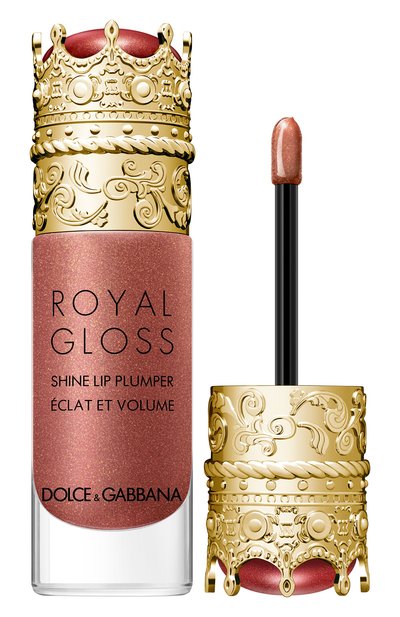 Блеск для губ с эффектом объема royal gloss, divine nude (6ml) DOLCE & GABBANA, арт. 30701218DG, фото 3