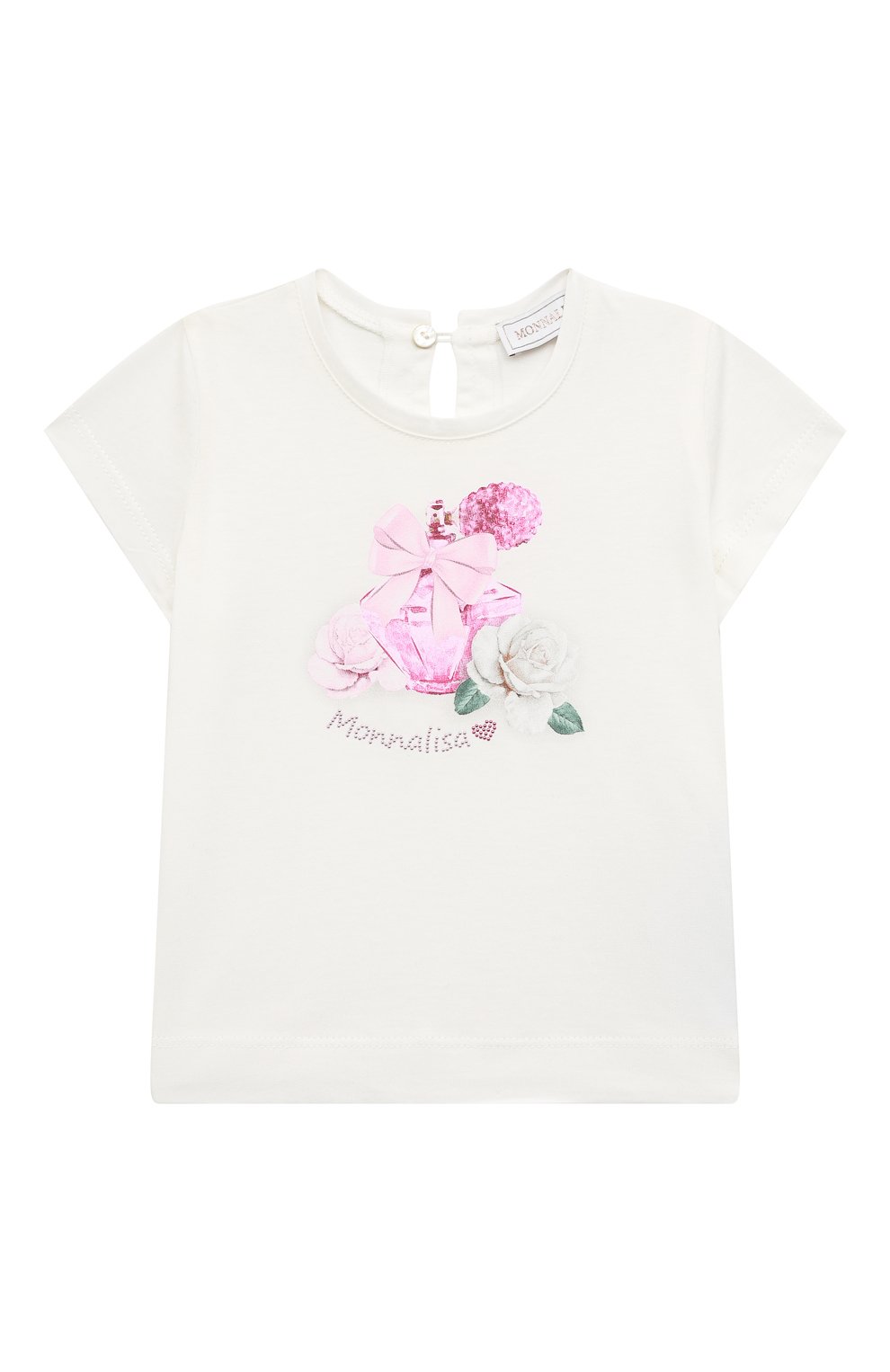 Хлопковая футболка MONNALISA, арт. 310600., фото 1