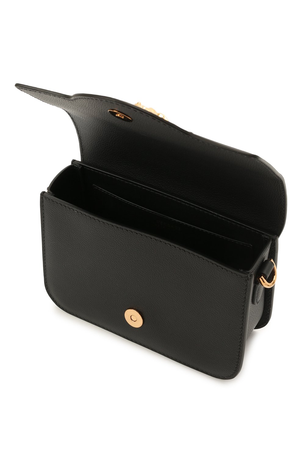 Сумка la medusa small VERSACE черного цвета по цене 174500 руб., арт. 1001263/DVIT2T, фото 4 Сумка la medusa small VERSACE, арт. 1001263/DVIT2T, фото 4