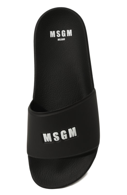 фото Шлепанцы mini logo msgm