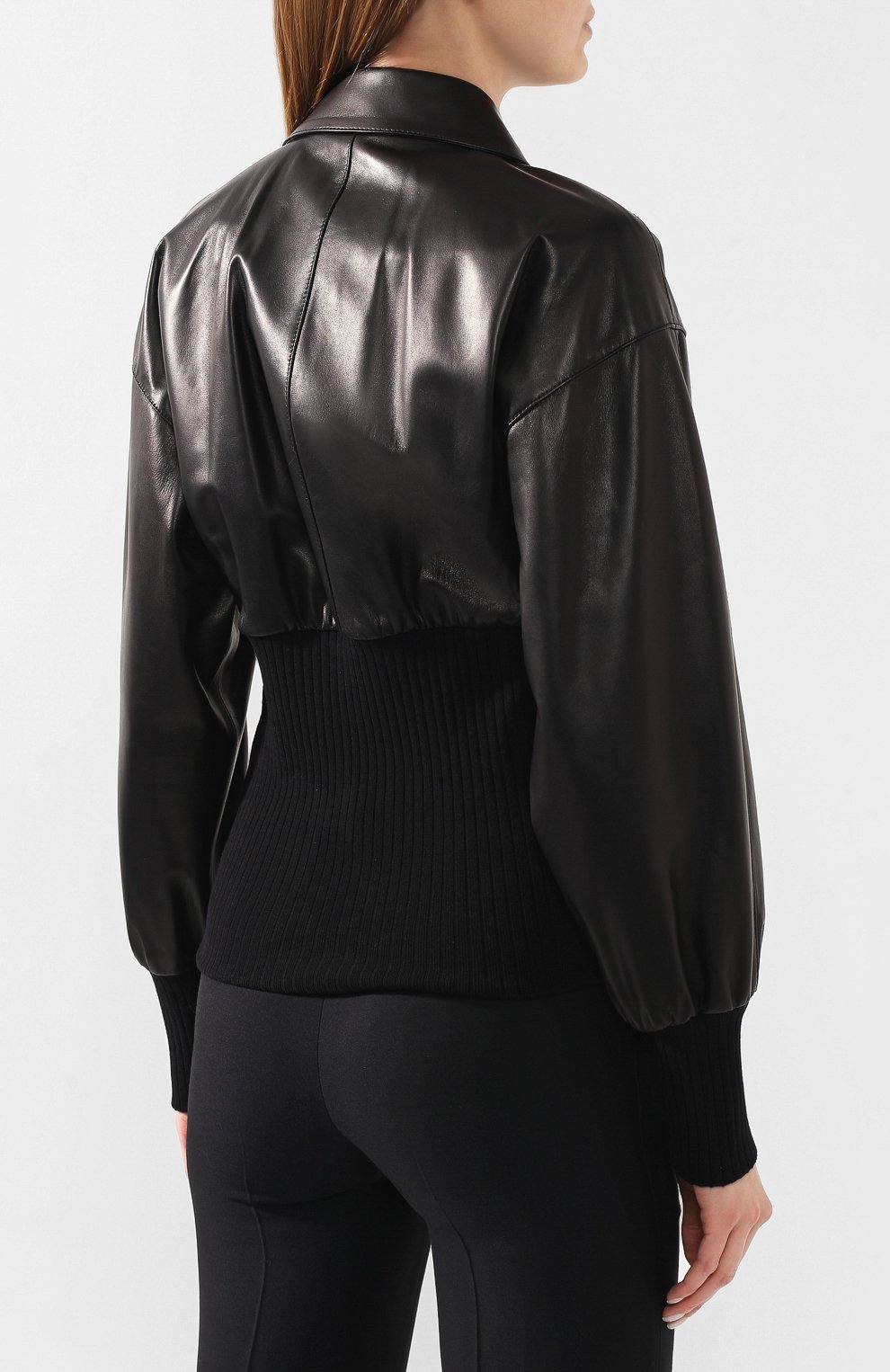 Кожаная куртка DOLCE & GABBANA, арт. F9H66L/HULD8, фото 4