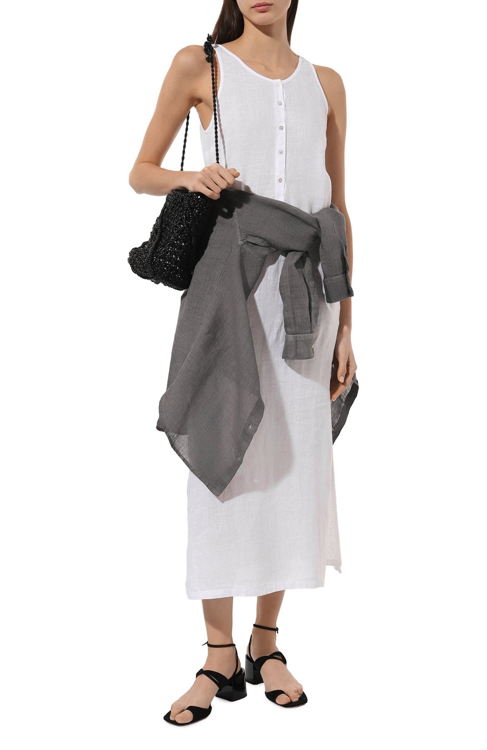 Льняное платье 120% LINO, арт. 31ALIW79G1/000E908/S00, фото 2