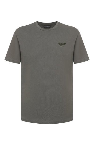 Мужская хлопковая футболка EMPORIO ARMANI, арт. EM000574/AF12334