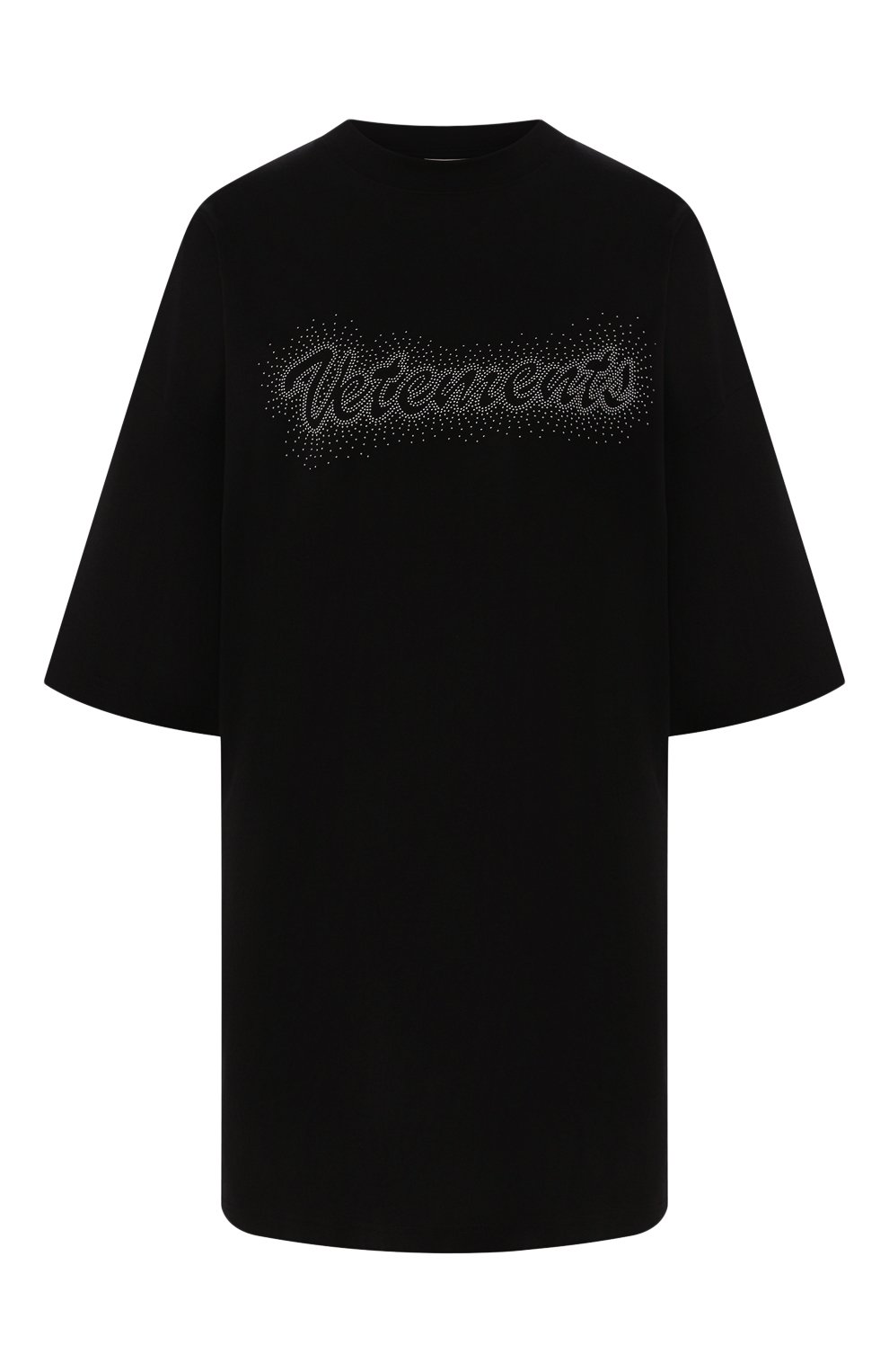 Хлопковая футболка VETEMENTS, арт. SS20TR420 1612/W/BLACK, фото 1
