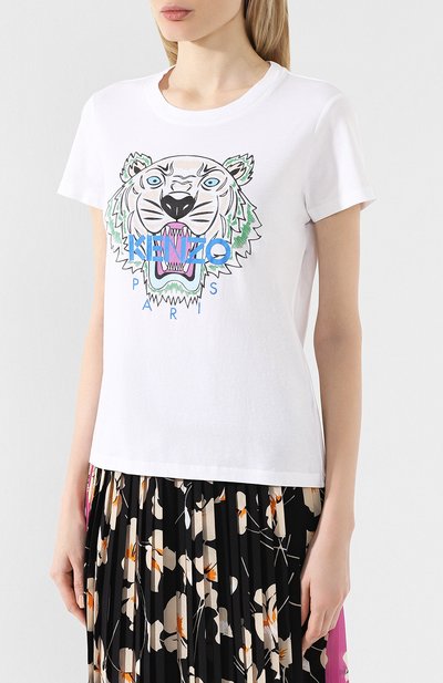 Хлопковая футболка KENZO, арт. 2TS7214YB, фото 3
