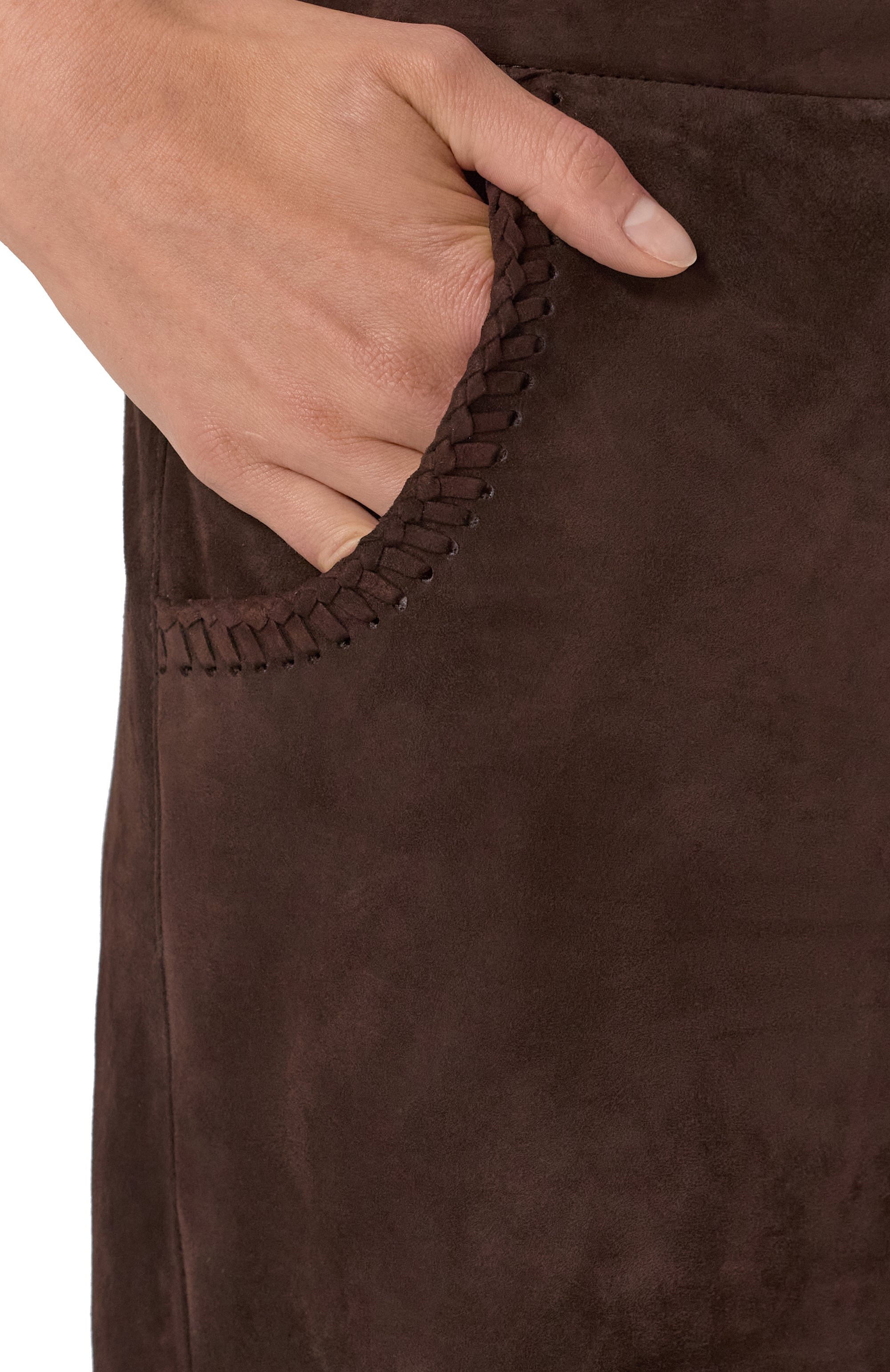 Замшевые брюки VENERA M., арт. P-25, фото 5