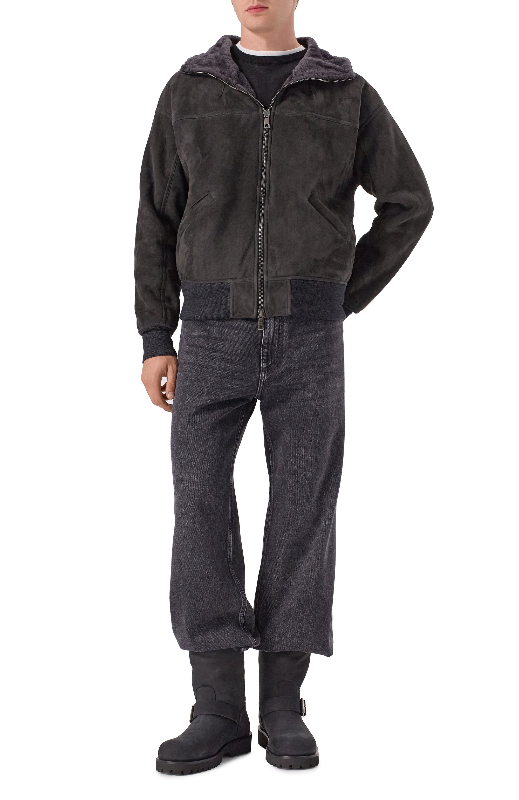 Сапоги из нубука MATTIA CAPEZZANI, арт. M2503/NABUK, фото 2