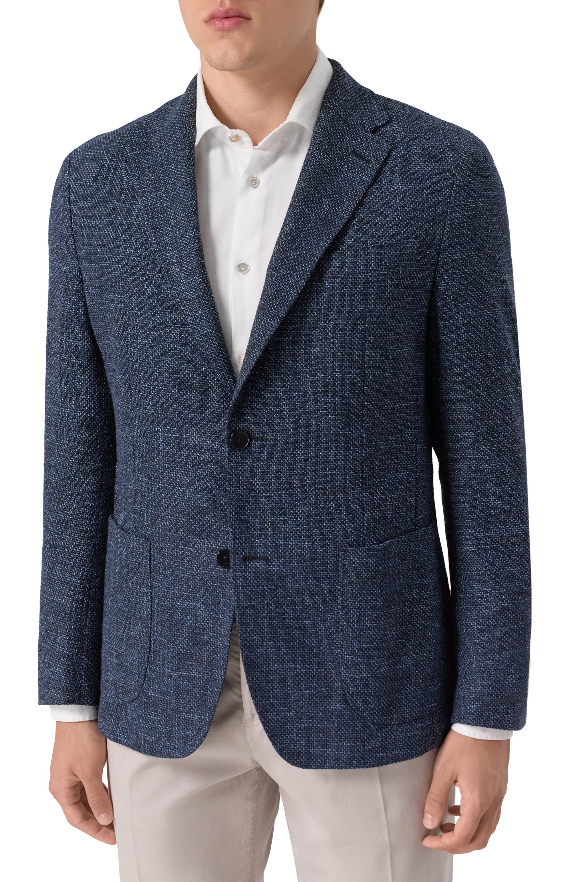 Пиджак из хлопка и вискозы WINDSOR, арт. 13 GIR0 10019382/30046376, фото 4