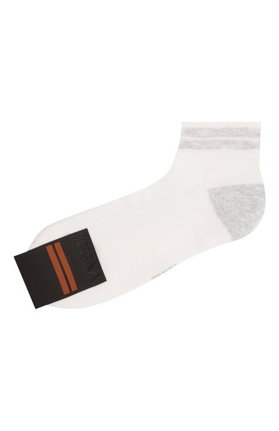 Мужские хлопковые носки ZEGNA, арт. N5V02/693