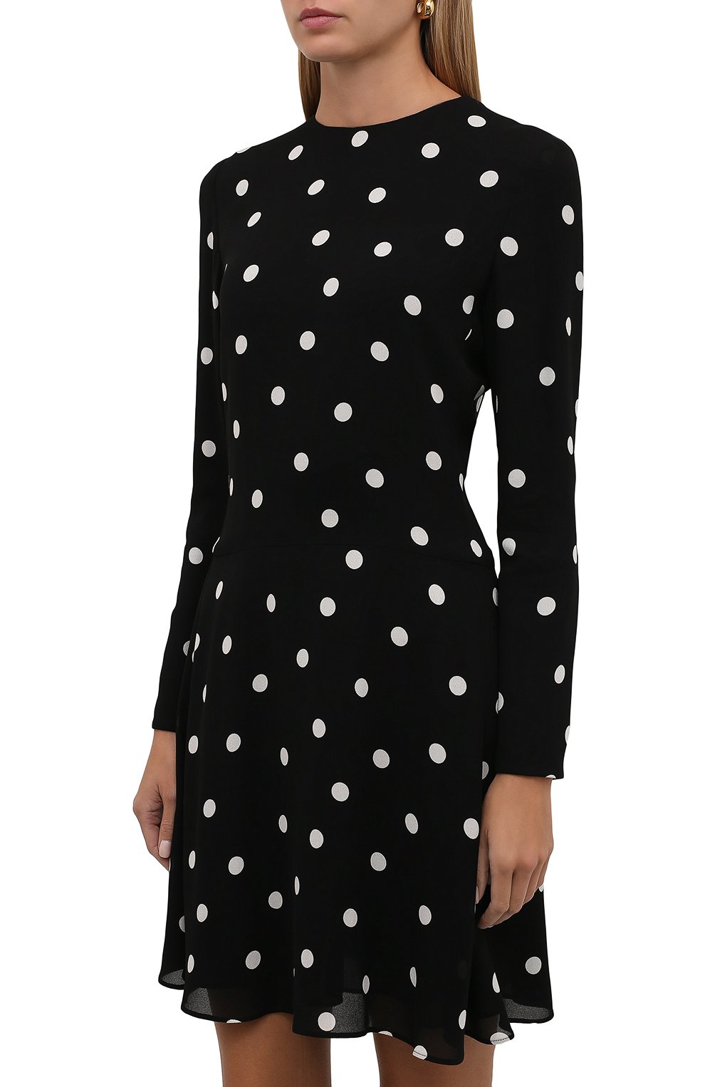 Платье из вискозы SAINT LAURENT, арт. 667489/Y3C97, фото 3