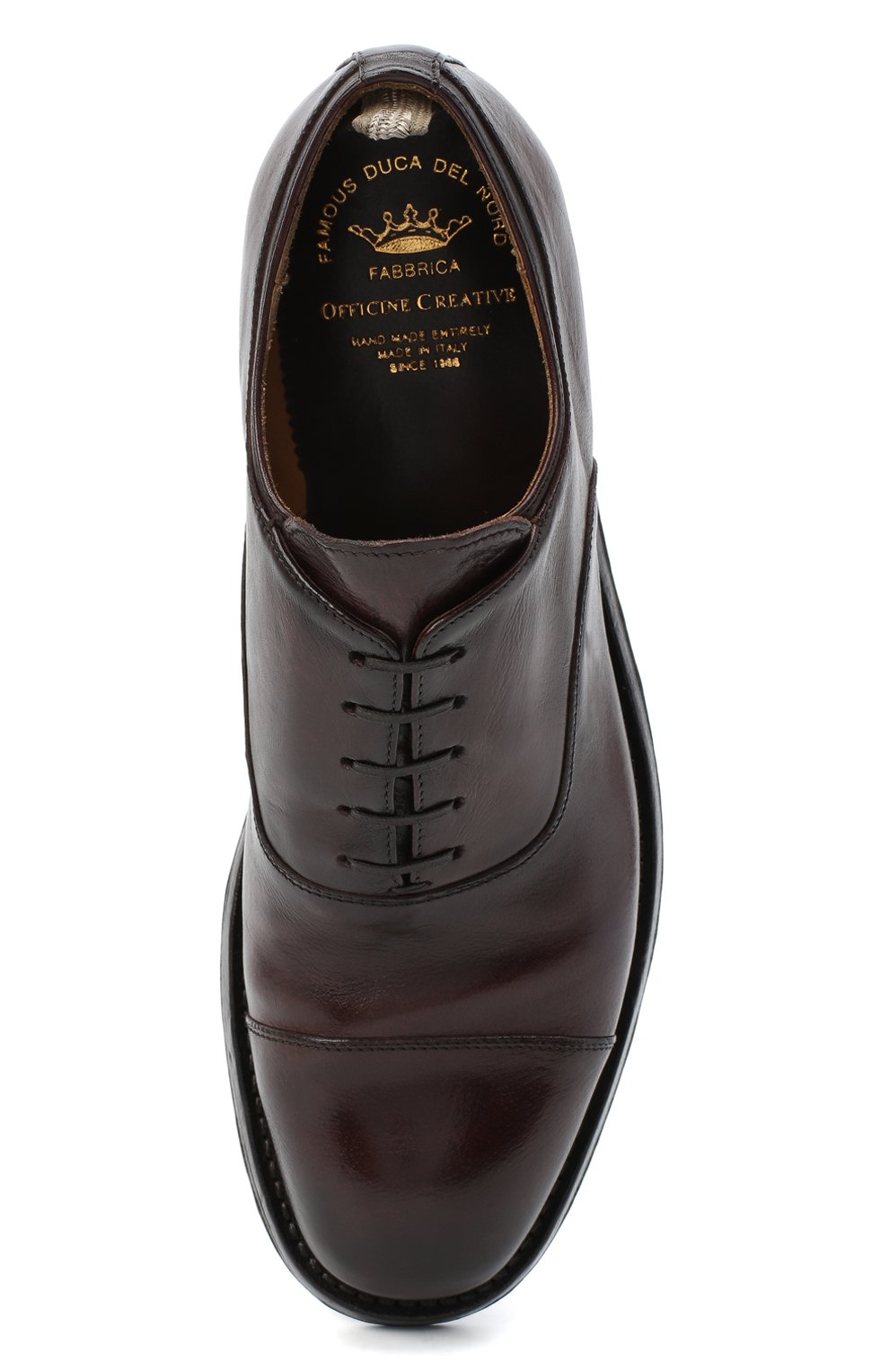Кожаные оксфорды OFFICINE CREATIVE, арт. BALANCE/006/AER0 BUFAL0, фото 5