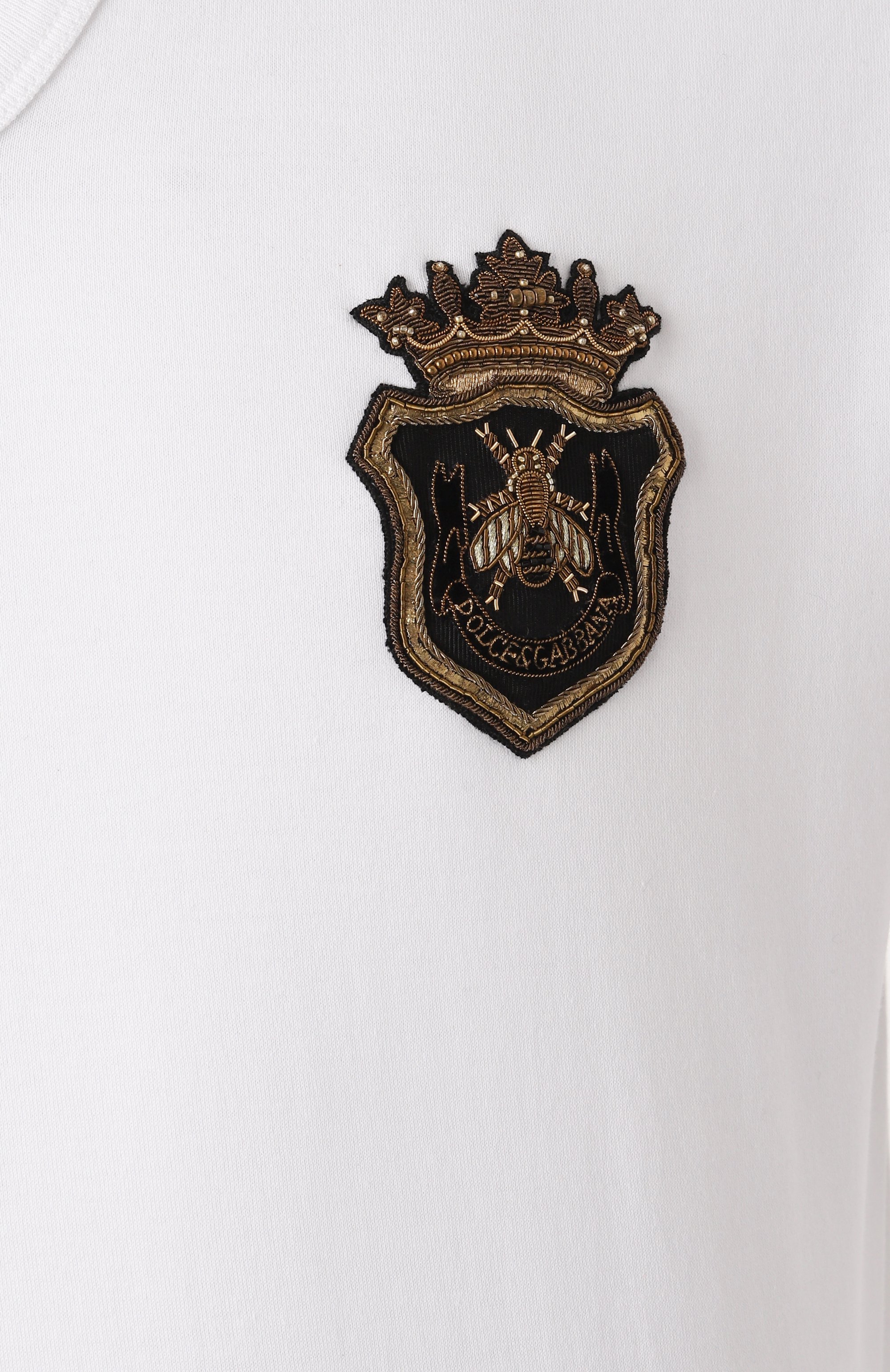 Хлопковая футболка DOLCE & GABBANA, арт. G8HL7Z/G704C, фото 6