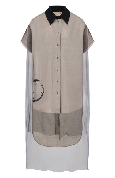 Женская льняная рубашка MIDGARD PARIS, арт. ST22LN-OS-BJ