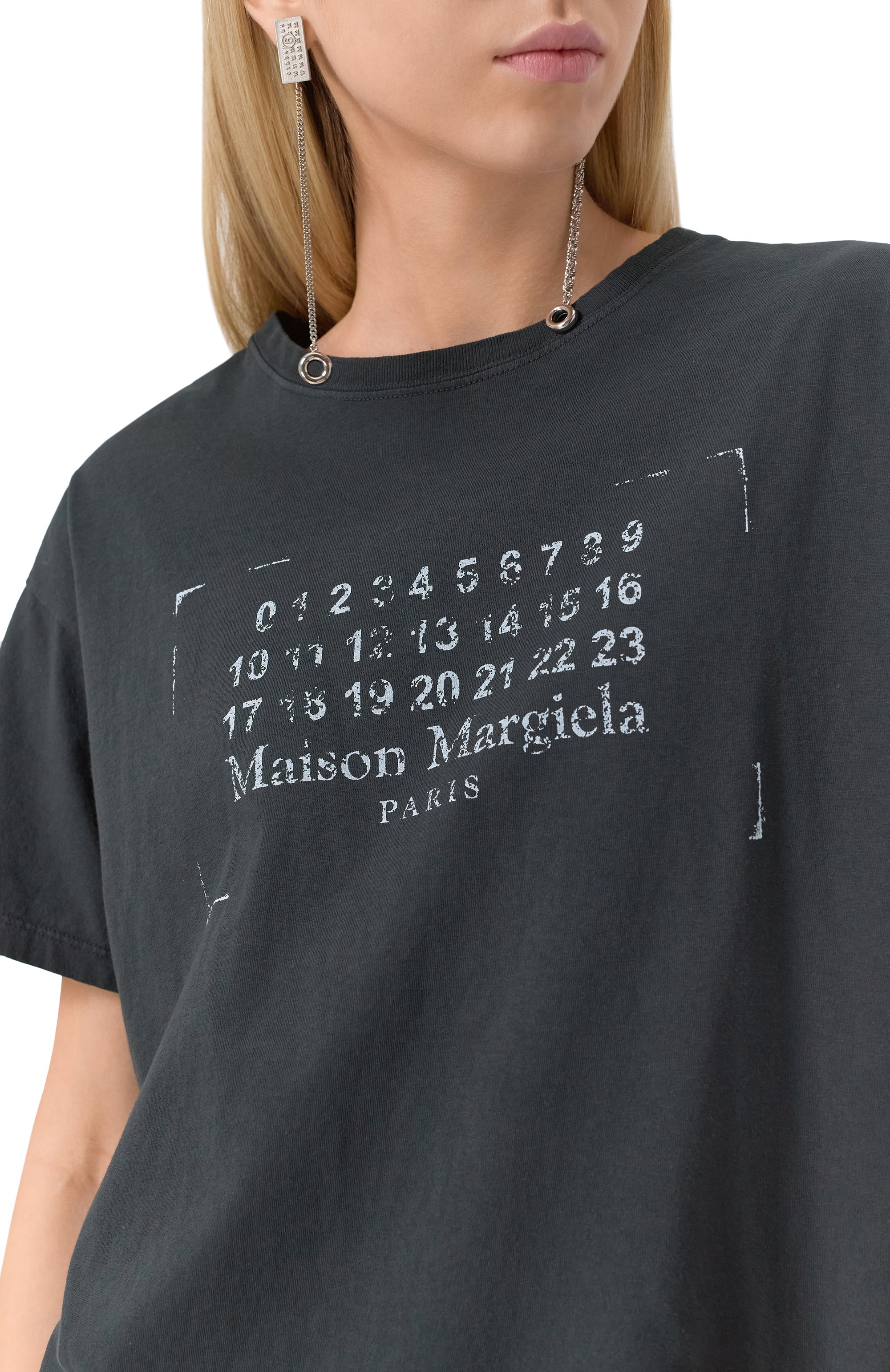 Хлопковая футболка MAISON MARGIELA, арт. S51GC0534/S24575, фото 5