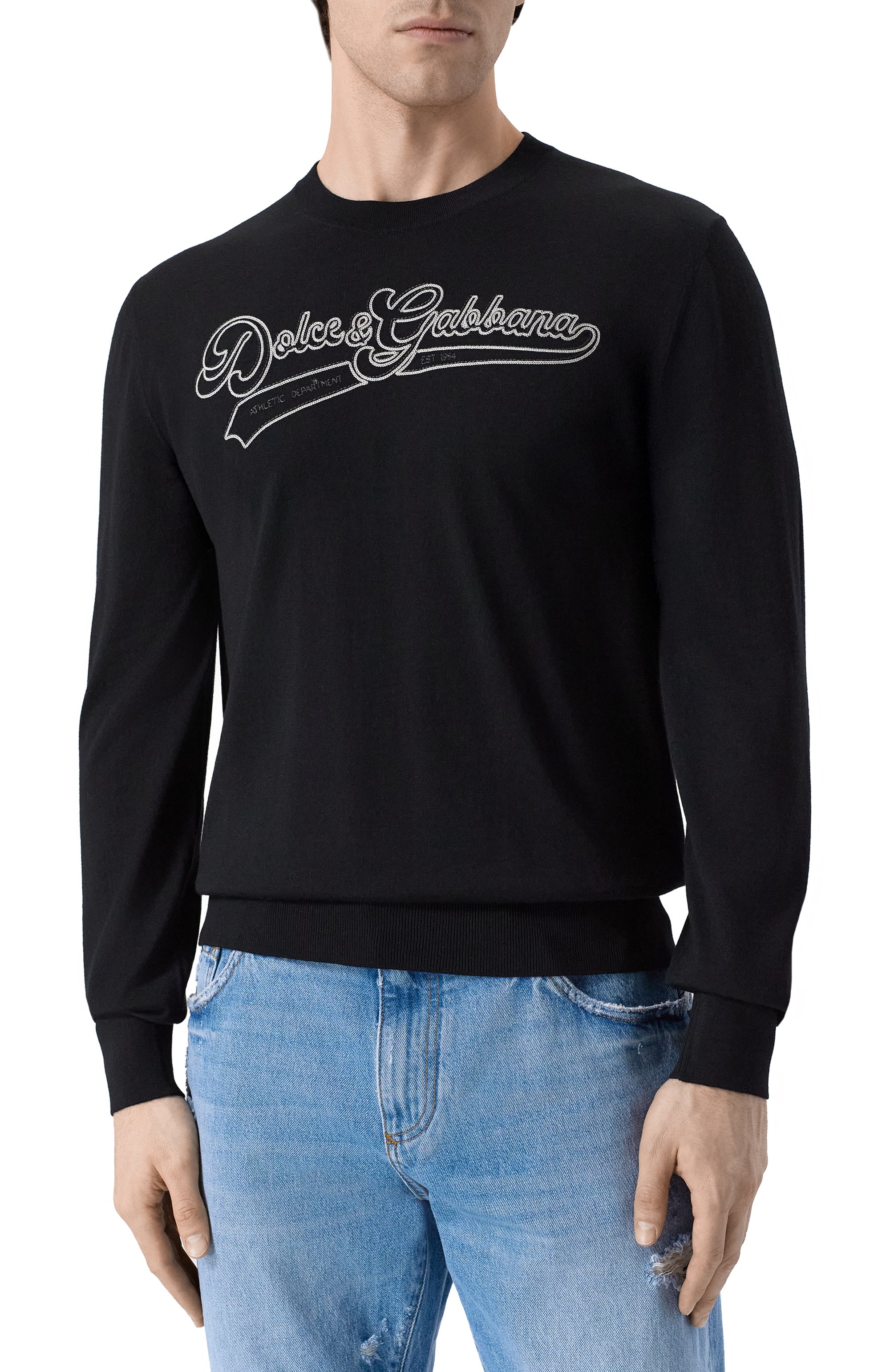 Шерстяной джемпер DOLCE & GABBANA, арт. GXX02Z/JDVGB, фото 3