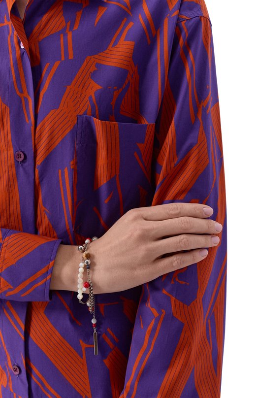 Браслет Dries Van Noten 018233/0079 Серебряный  018233/0079 Фото 2