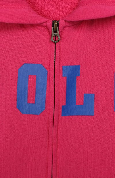 Хлопковый кардиган с капюшоном POLO RALPH LAUREN, арт. 313745365, фото 3