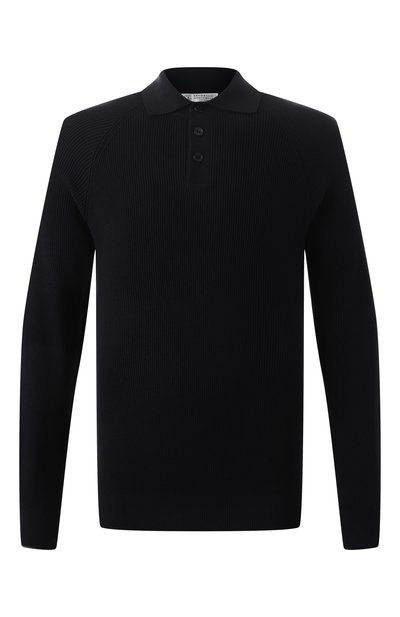 Мужская хлопковое поло BRUNELLO CUCINELLI, арт. M29400105