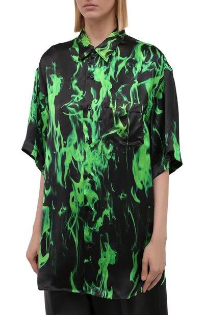 Рубашка из вискозы VETEMENTS, арт. UA52SH450G 2610/W, фото 3