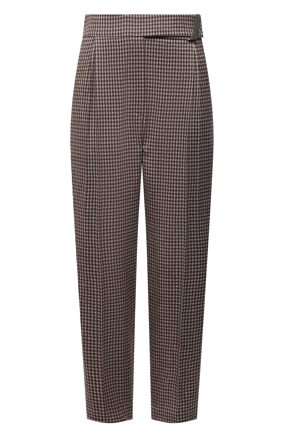 Брюки из шерсти и шелка BRUNELLO CUCINELLI, арт. MB044P7877, фото 1