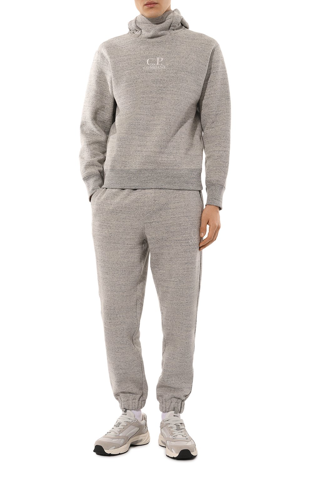 Хлопковое худи C.P. COMPANY, арт. 17CMSS137A110222W, фото 2
