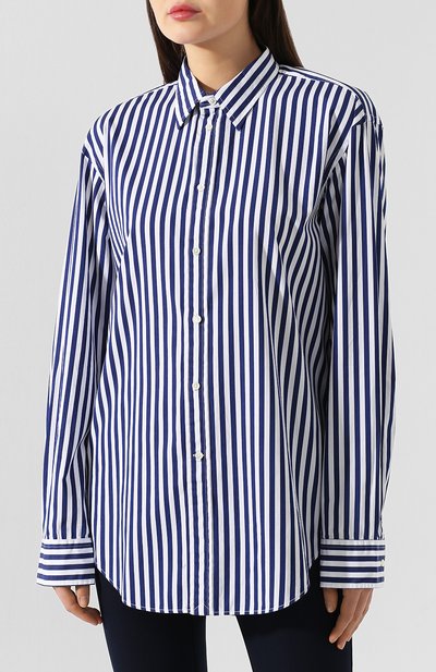 Хлопковая рубашка POLO RALPH LAUREN белого цвета по цене 10600 руб., арт. 211753073, фото 3 Хлопковая рубашка POLO RALPH LAUREN, арт. 211753073, фото 3